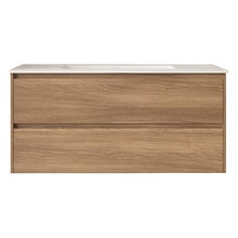 Horizon 1200mm Light Oak Wall Hung Vanity
